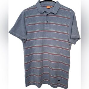 Hugo Boss Shirt Polo Men’s Striped size XL orange tag